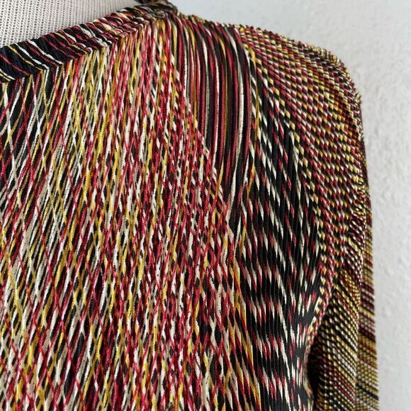 Mike & Tod Pleated Blouse Top Size S EUC - Picture 3 of 7